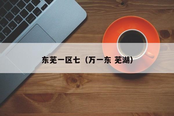 东芜一区七（万一东 芜湖）